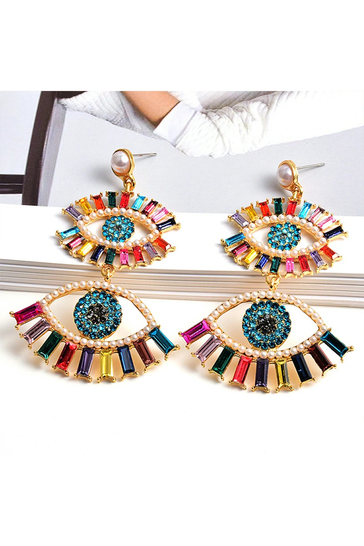 Annelis Diamond Eyes Earrings sneakershuborg