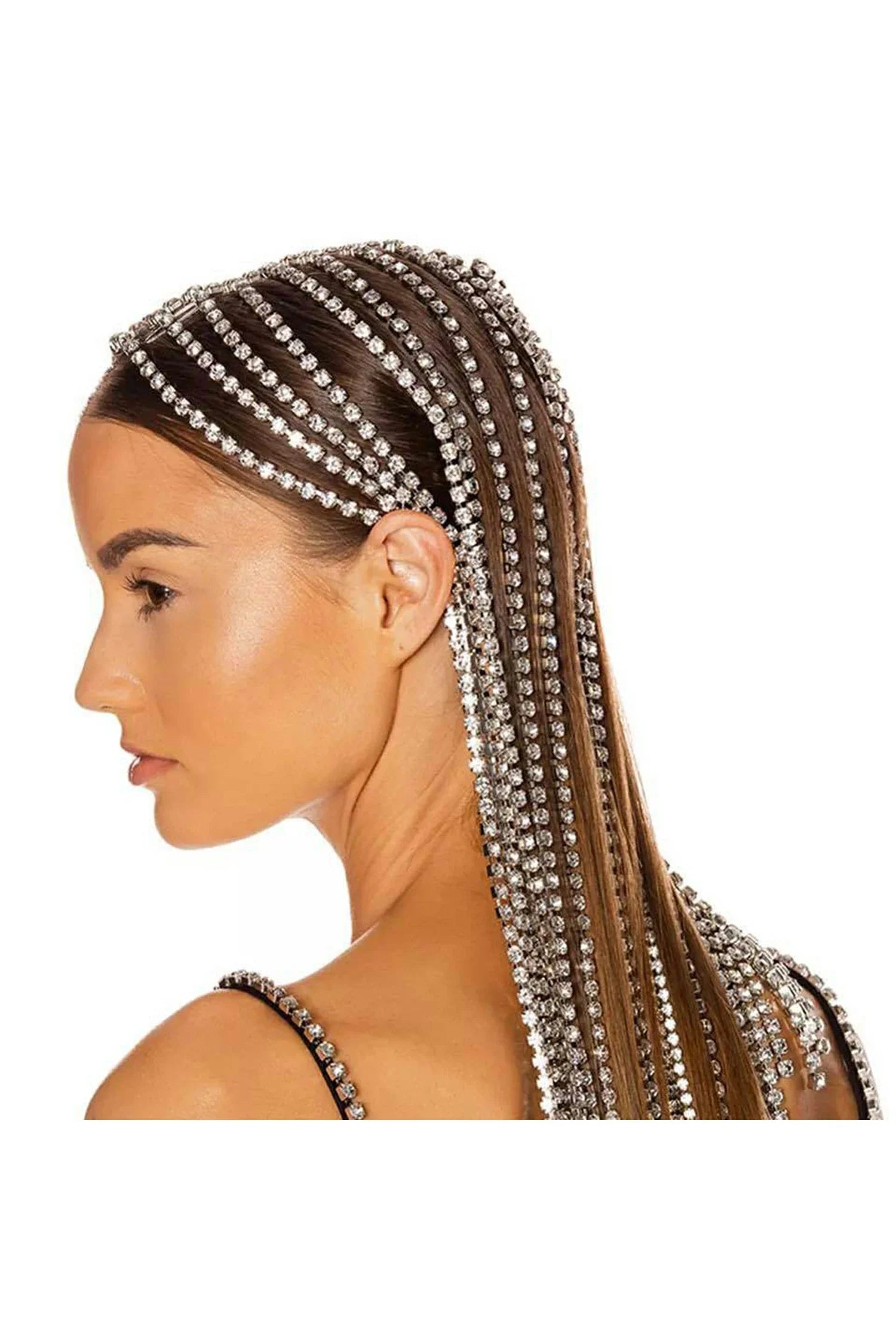 Spiro Rhinestone Fringe Hairband sneakershuborg