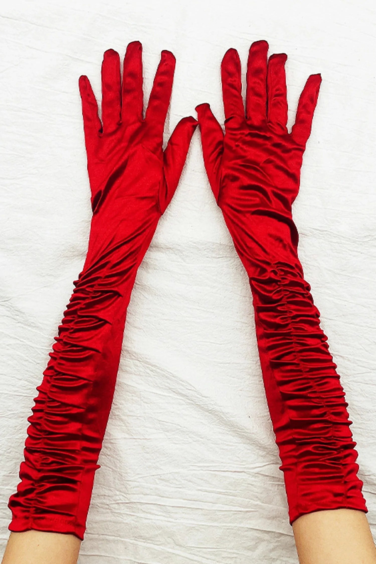 Rozeena Long Pleat Gloves sneakershuborg