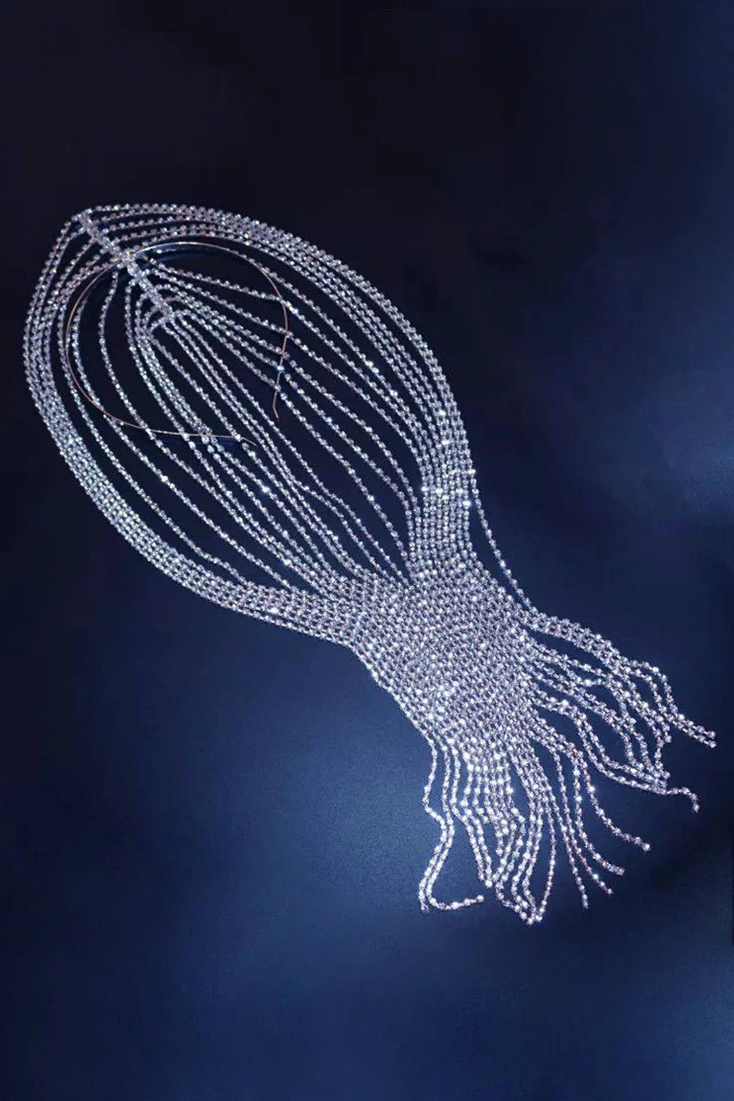 Spiro Rhinestone Fringe Hairband sneakershuborg