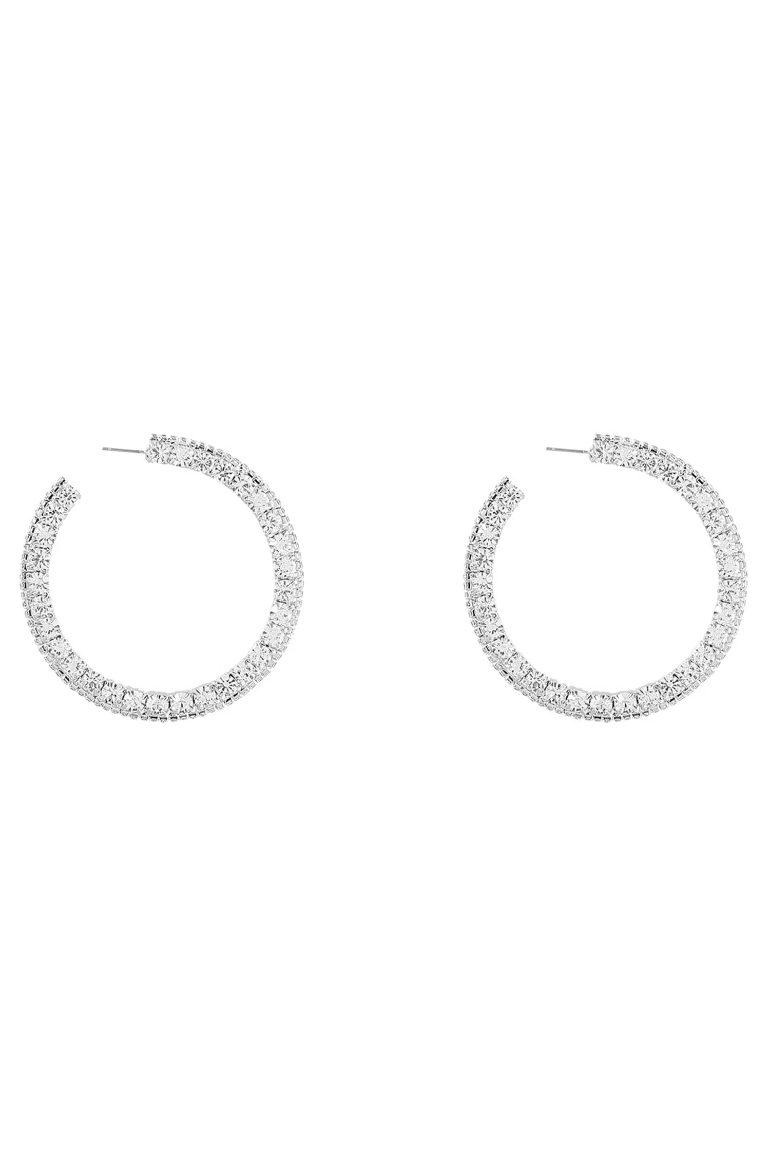 Annella Hoop Diamond Earrings sneakershuborg