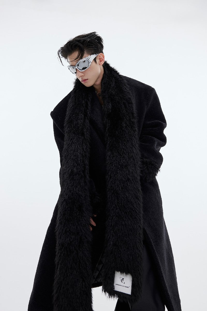 Wool Longline Coat - sneakershuborg