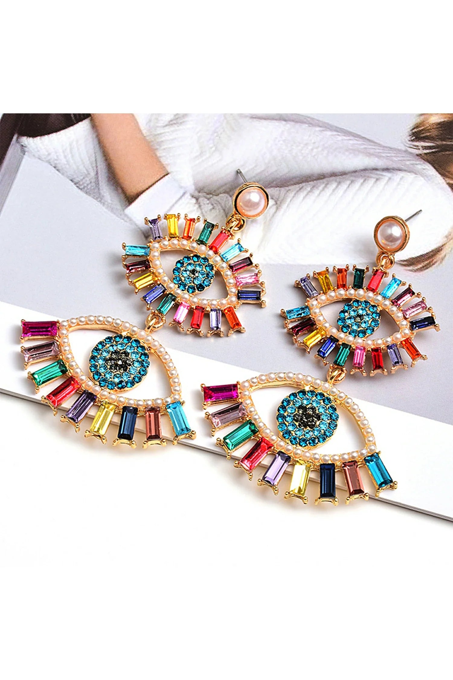 Annelis Diamond Eyes Earrings sneakershuborg