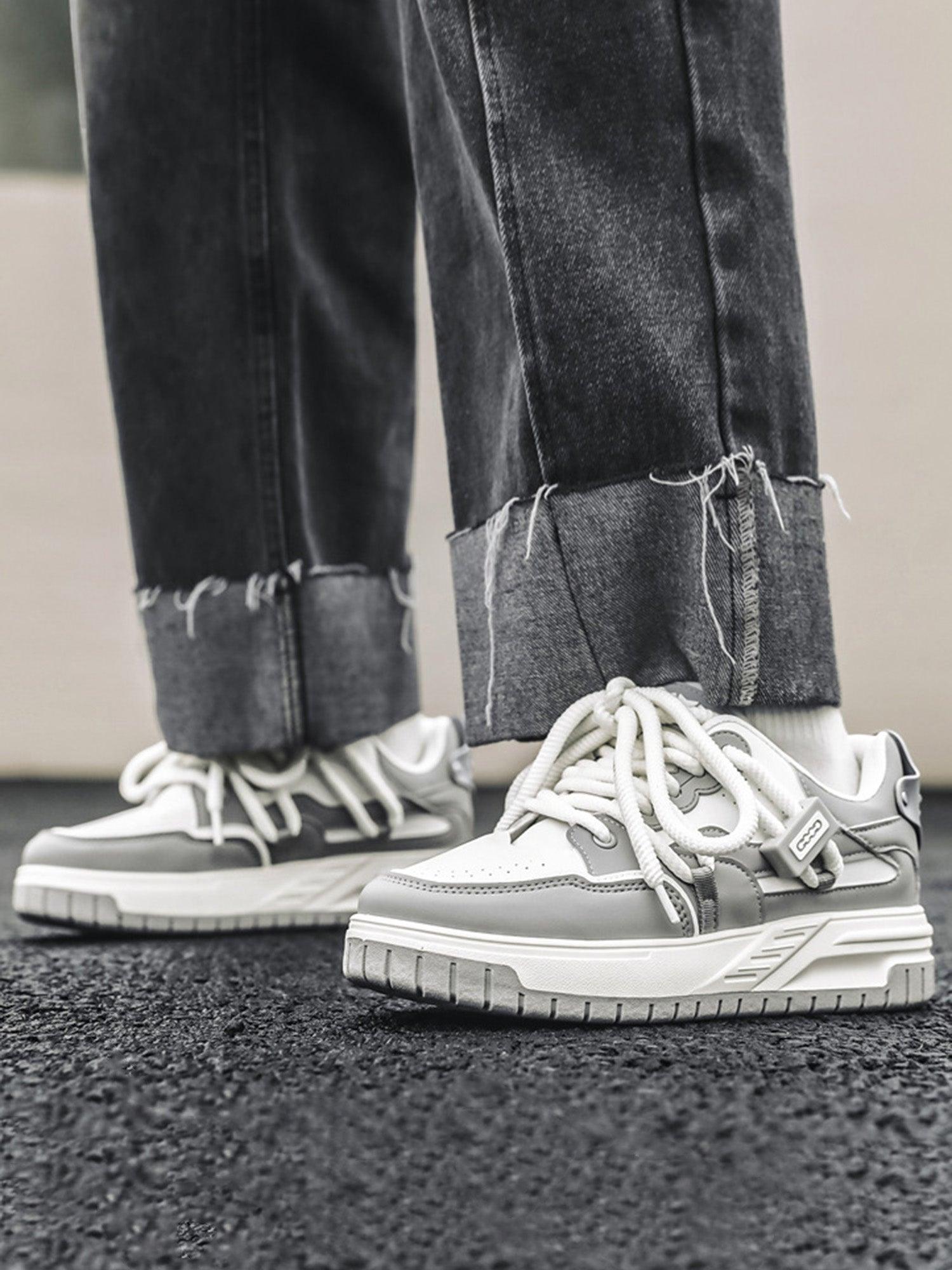 Hip-Hop Thick-Soled Sneakers - sneakershuborg