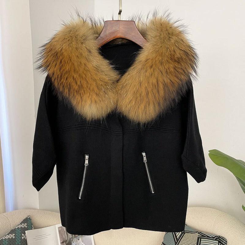 Sneakershub Real Fox Fur Collar Jacket eprolo