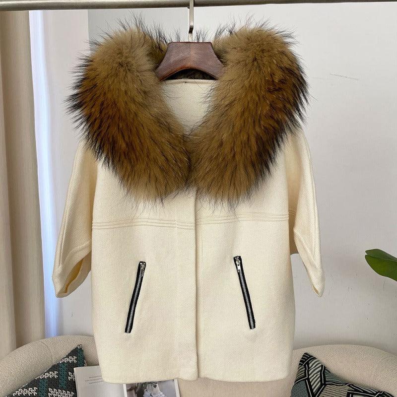 Sneakershub Real Fox Fur Collar Jacket eprolo