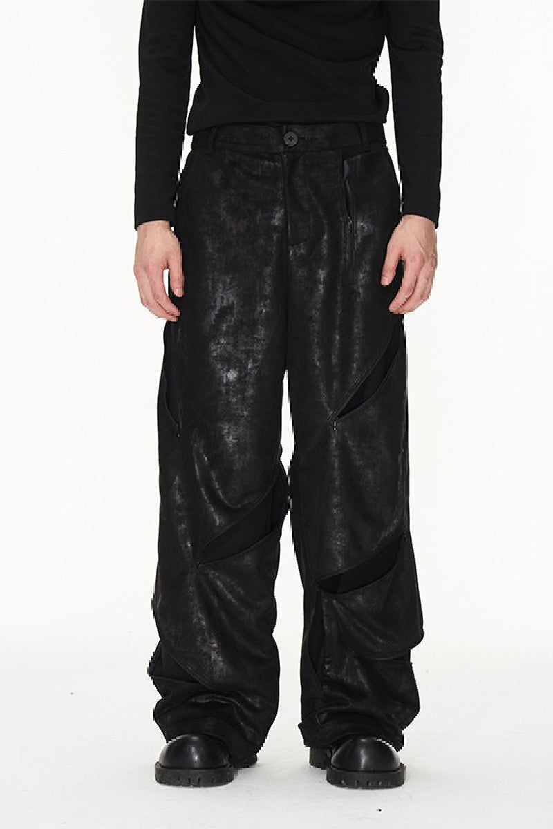 Zipper Loose Trousers - sneakershuborg