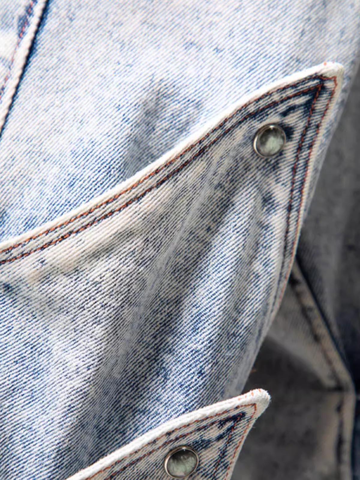 Sneakerhub High Street Deconstructed Washed Jeans - sneakershuborg