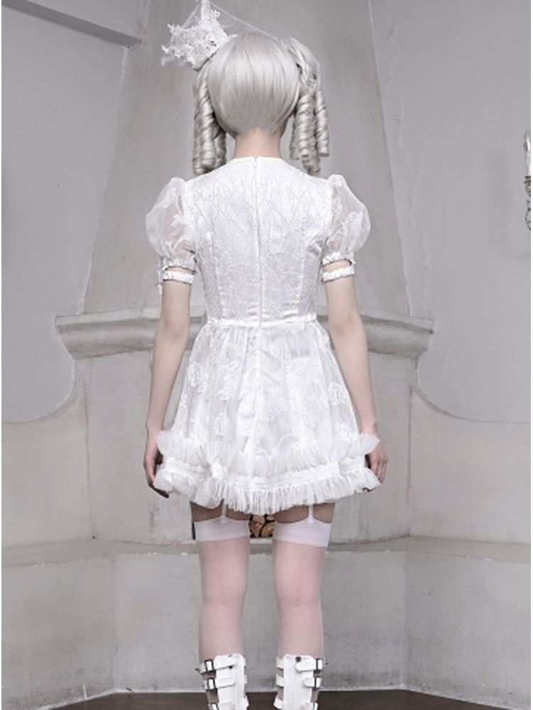 White Lace Doll Dress sneakershuborg