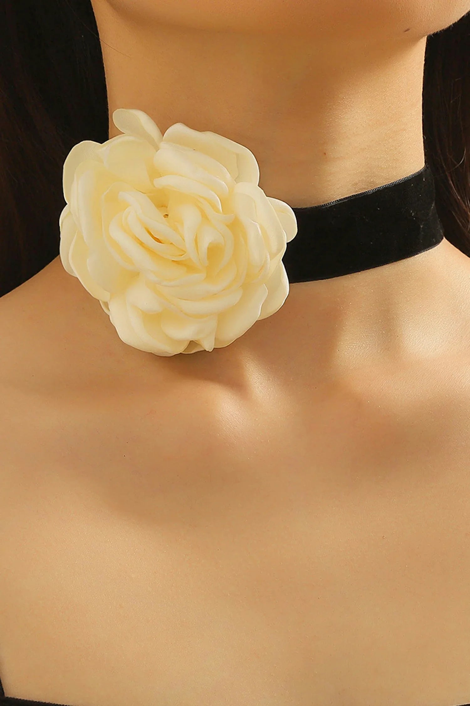 Annyston 3D Floral Collar Necklace sneakershuborg