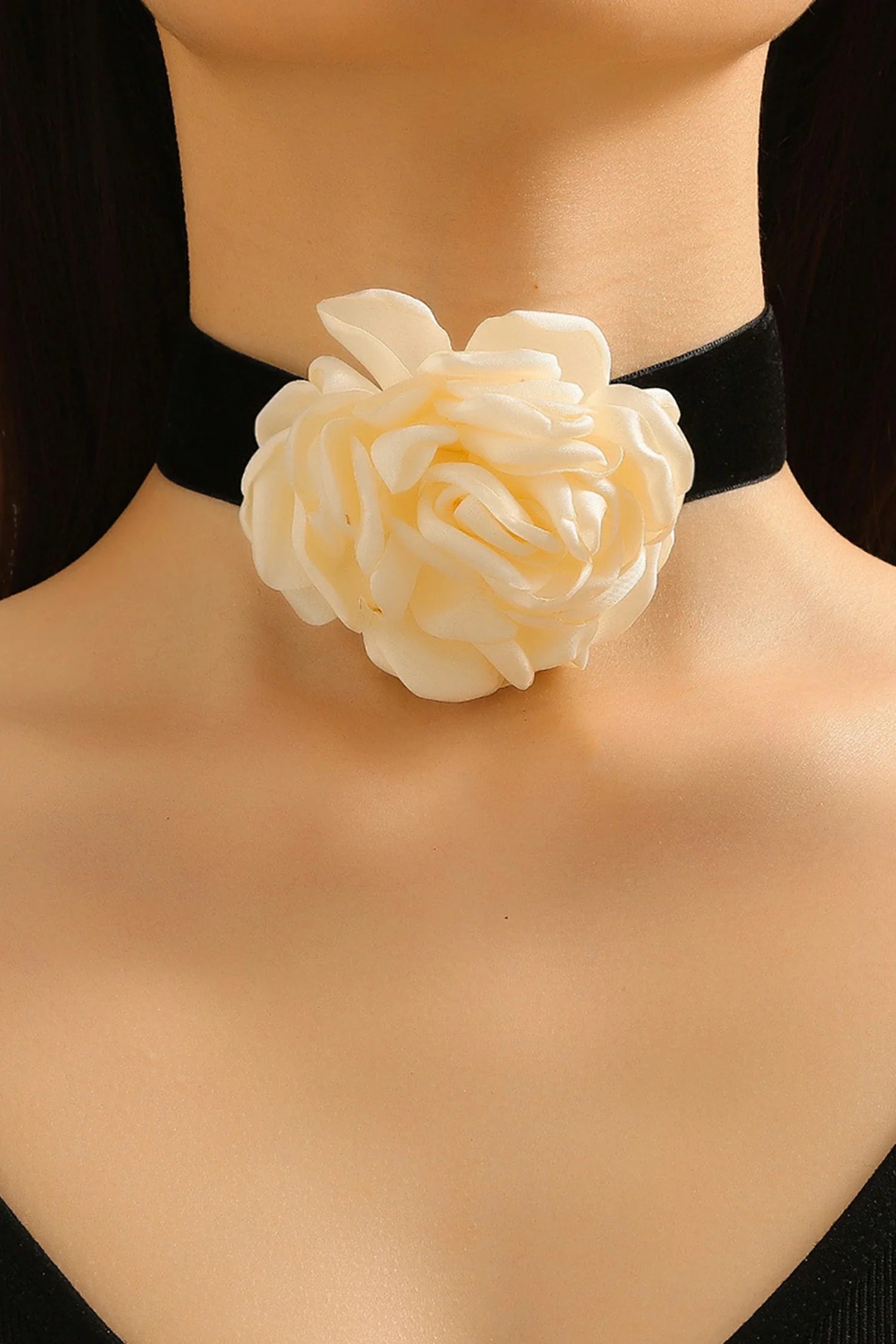 Annyston 3D Floral Collar Necklace sneakershuborg