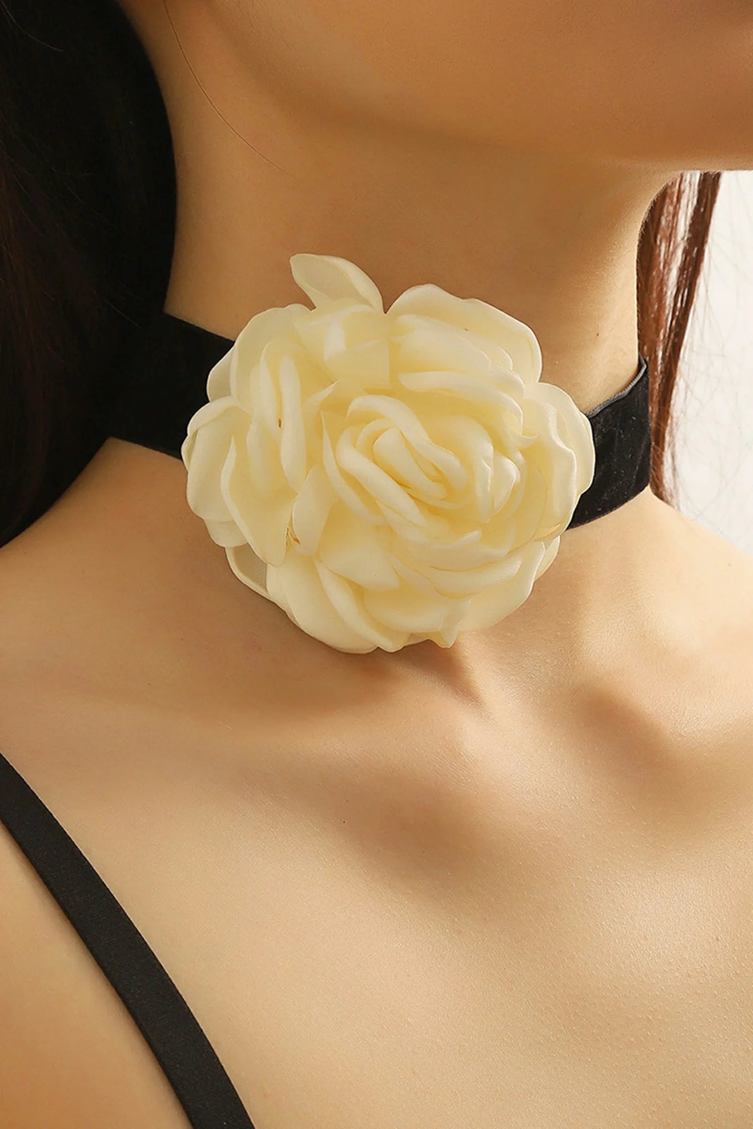 Annyston 3D Floral Collar Necklace sneakershuborg