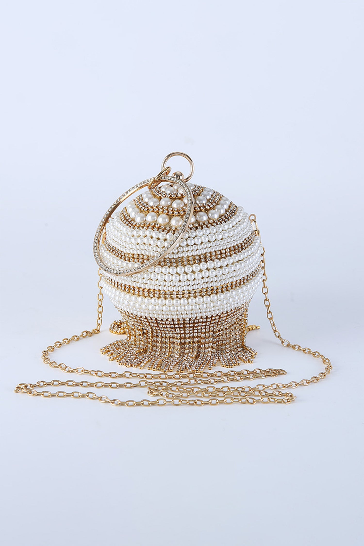 Annistin Diamond Pearl Tassel Mini Bag sneakershuborg