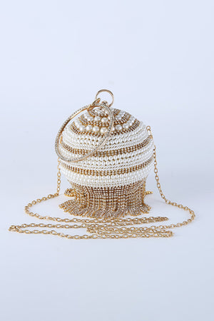 Annistin Diamond Pearl Tassel Mini Bag sneakershuborg