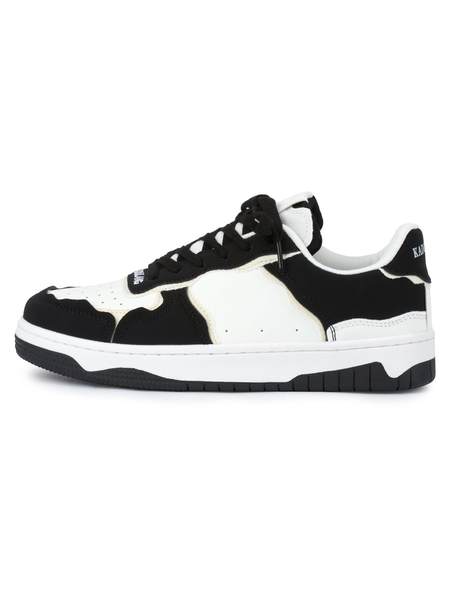 Sneakerhub High Street Black And White Board Casual Shoes -1554 - sneakershuborg