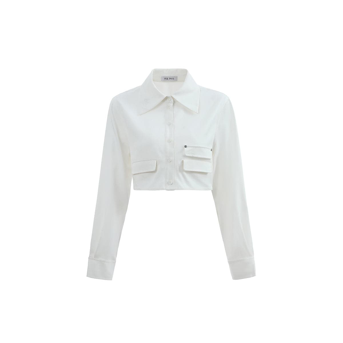 White Multi-Pocketed Shirt - sneakershuborg