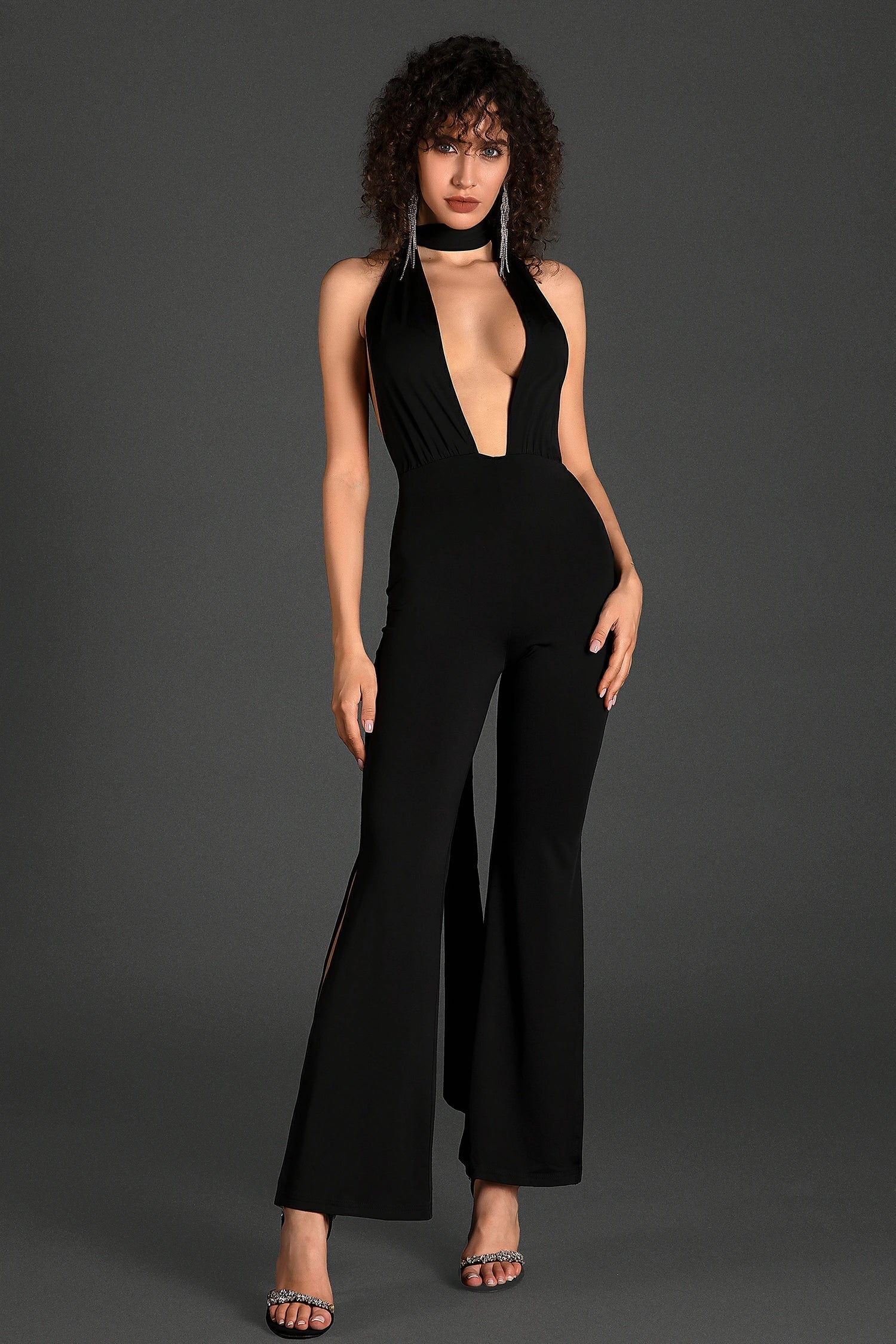 Velda Hollow Backless Jumpsuit sneakershuborg