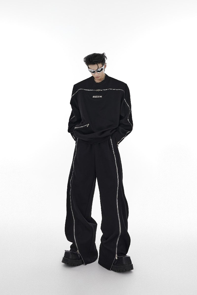 Zipper Sweatpants - sneakershuborg