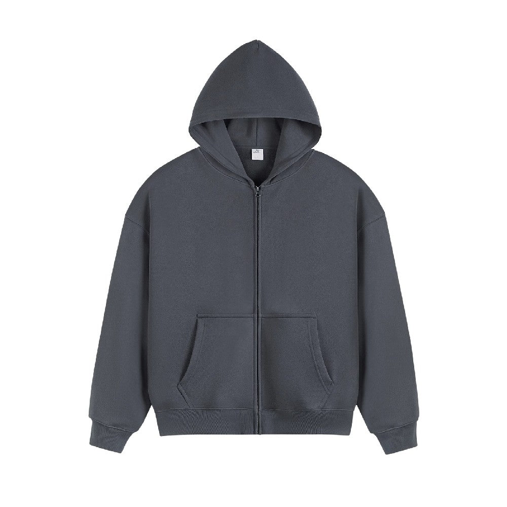 Zip-Up Hoodie In Heavy Weight Fabric IDLT