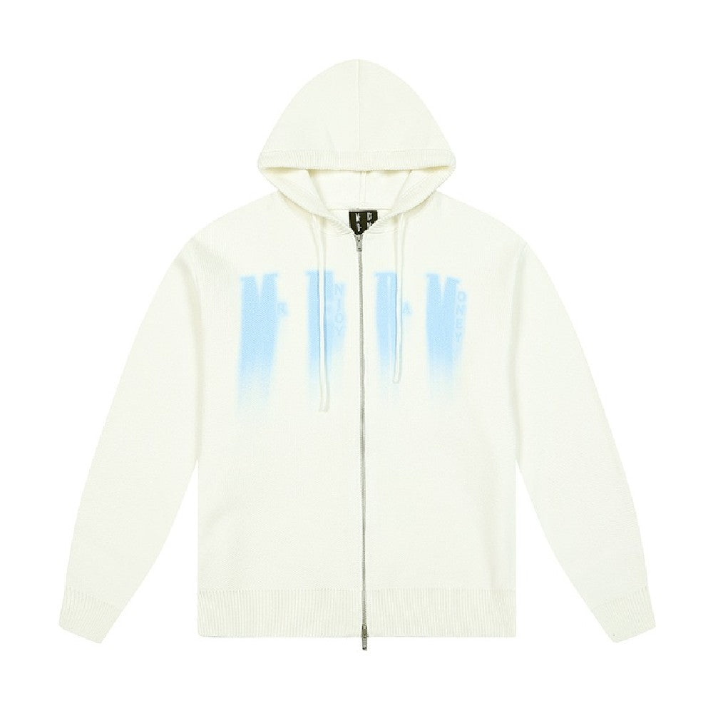 Zip-Up Hoodie With Motion Logo - sneakershuborg