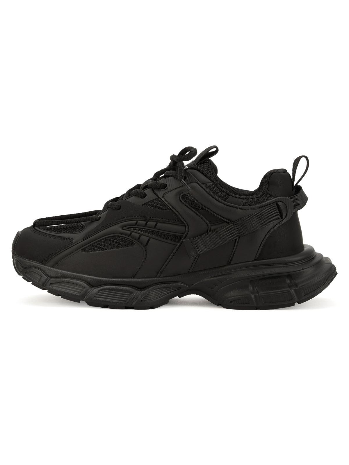 Sneakerhub Black Warrior Mesh Rap Sneakers - 2087 - sneakershuborg