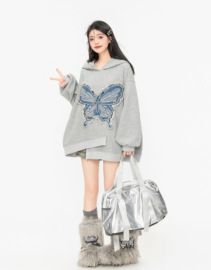 Butterfly Dream Oversized Hoodie sneakershuborg