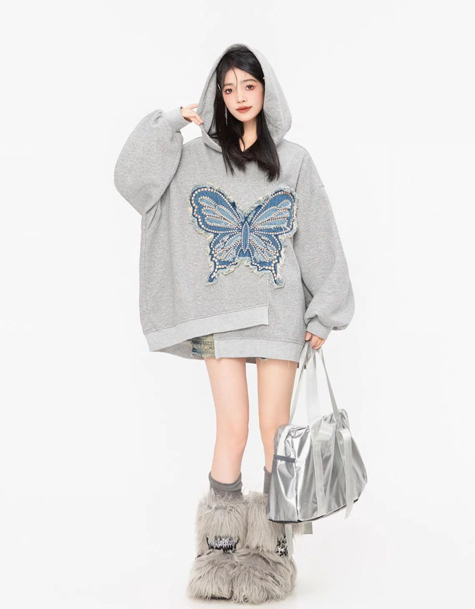 Butterfly Dream Oversized Hoodie sneakershuborg