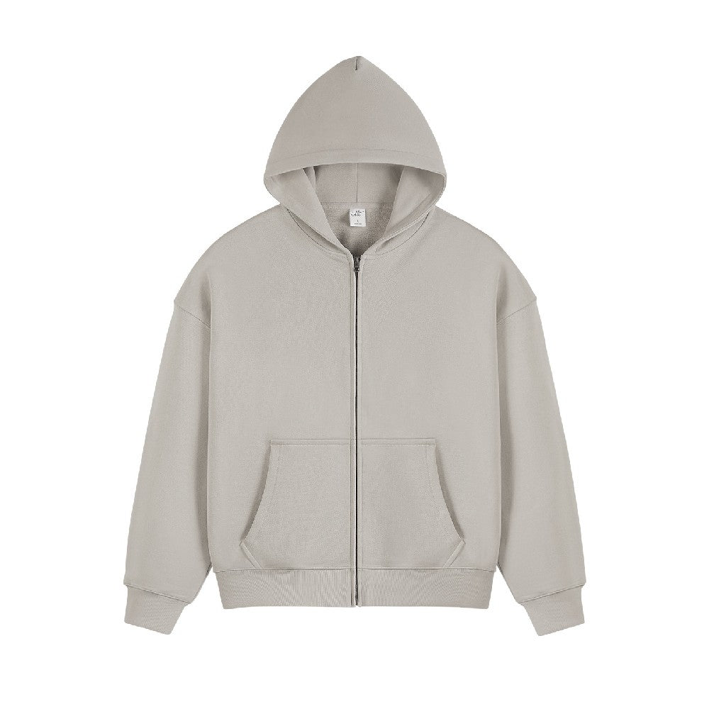 Zip-Up Hoodie In Heavy Weight Fabric IDLT