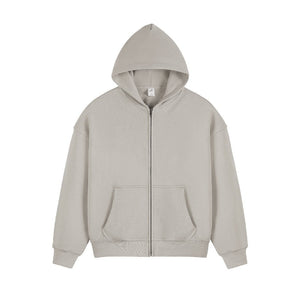 Zip-Up Hoodie In Heavy Weight Fabric IDLT