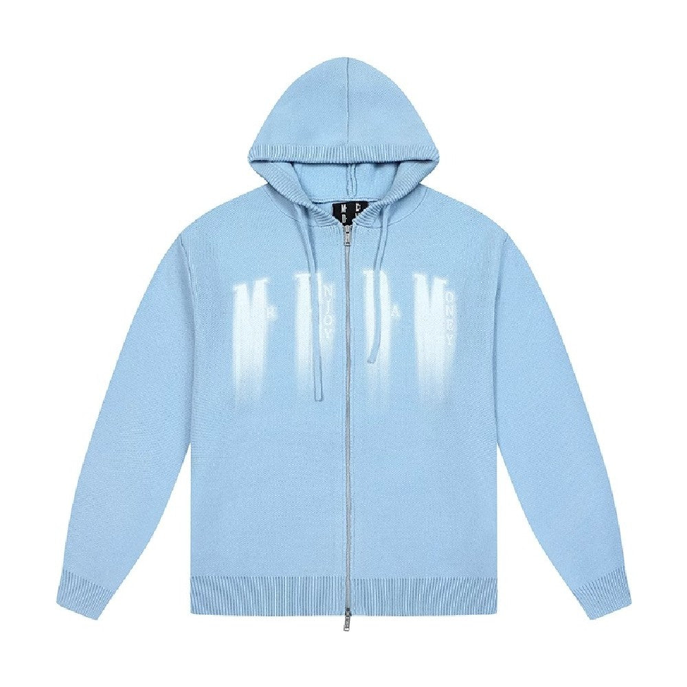 Zip-Up Hoodie With Motion Logo - sneakershuborg