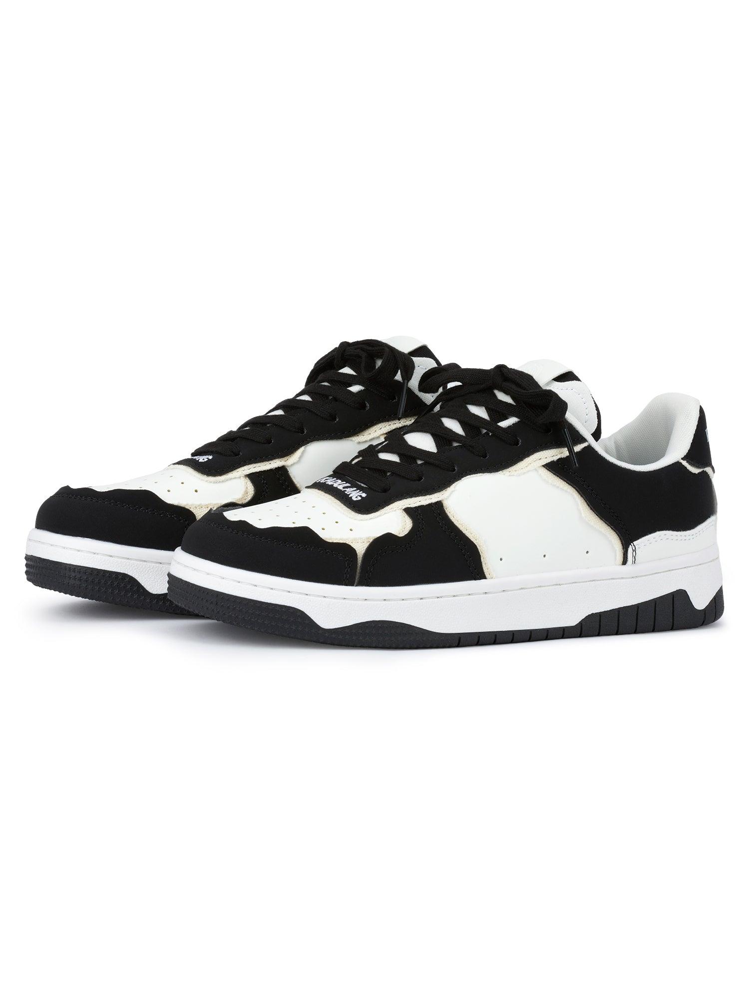 Sneakerhub High Street Black And White Board Casual Shoes -1554 - sneakershuborg