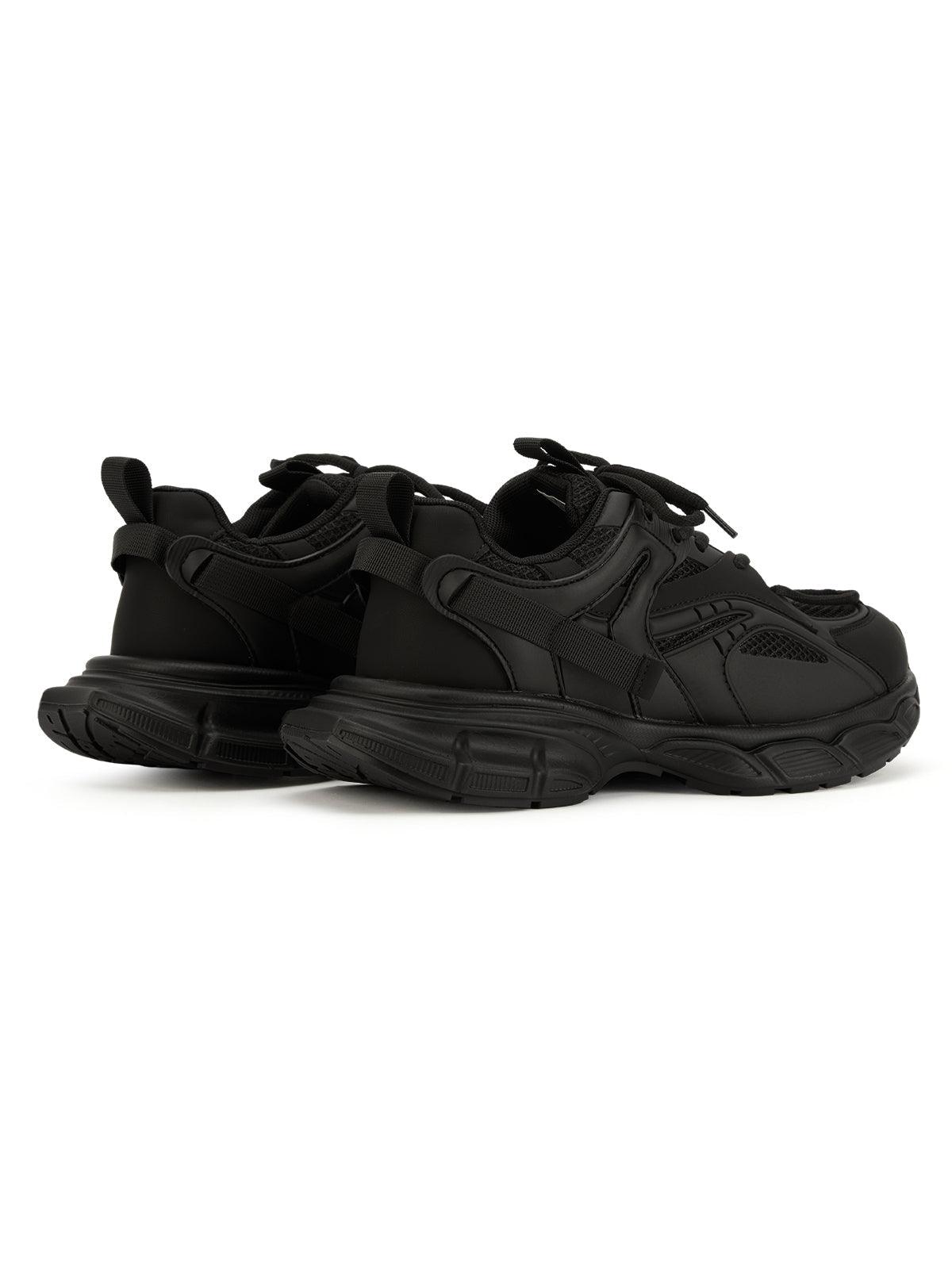 Sneakerhub Black Warrior Mesh Rap Sneakers - 2087 - sneakershuborg