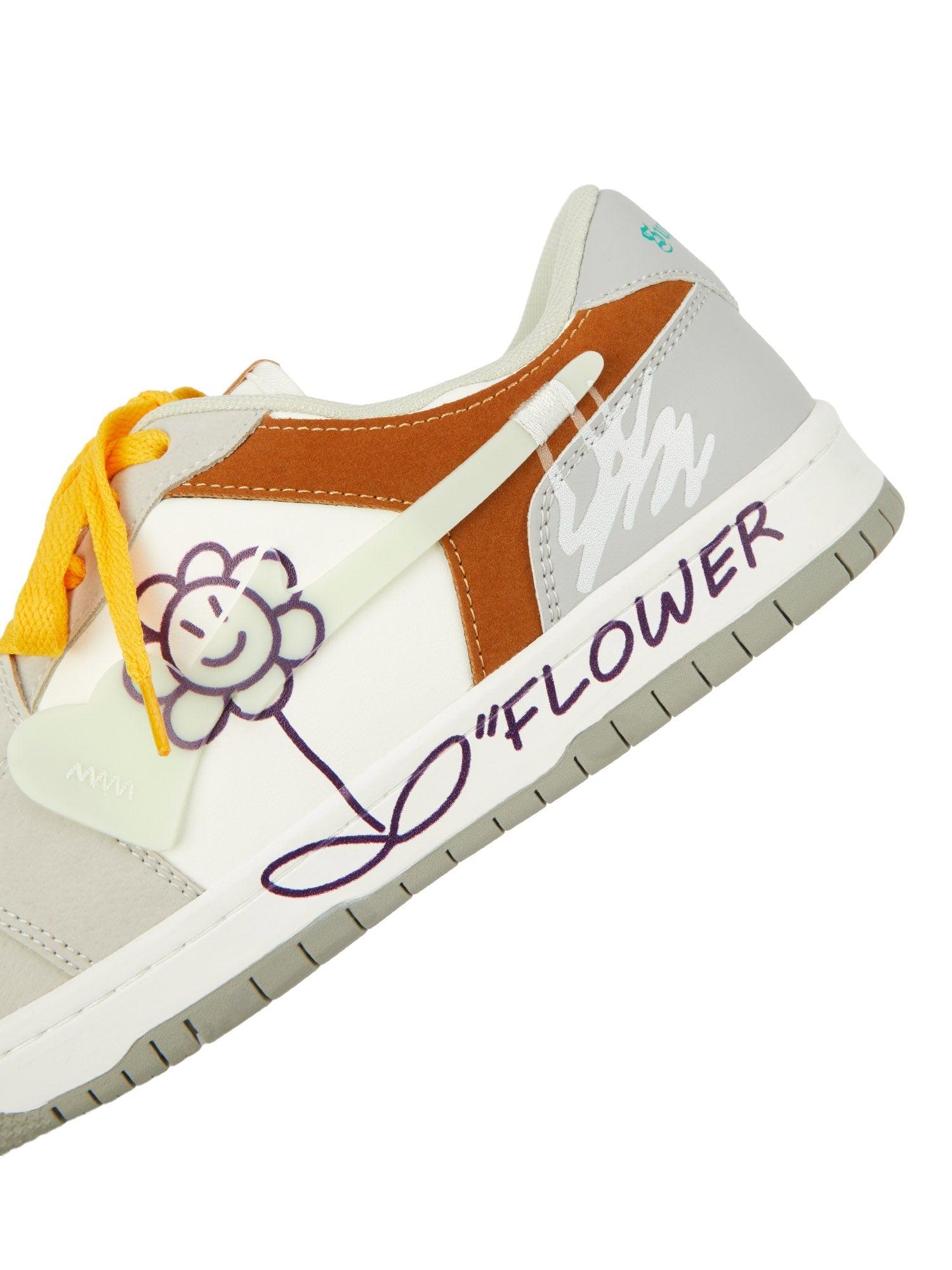 Sunflower Hip-Hop Skate Shoes - sneakershuborg