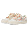 Sneakerhub Versatile Rose Stamp Print Board Casual Shoes - 1615 - sneakershuborg