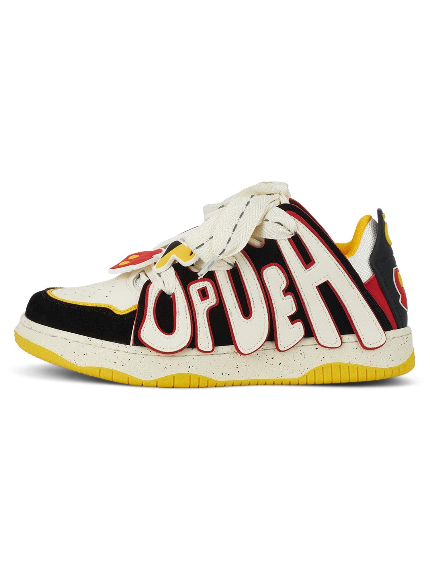 Sneakerhub Design Color Block Letter Shoes - 1865 - sneakershuborg