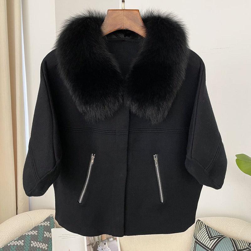 Sneakershub Real Fox Fur Collar Jacket eprolo