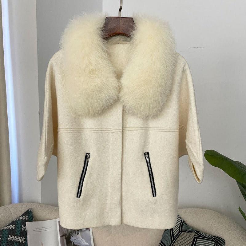 Sneakershub Real Fox Fur Collar Jacket eprolo