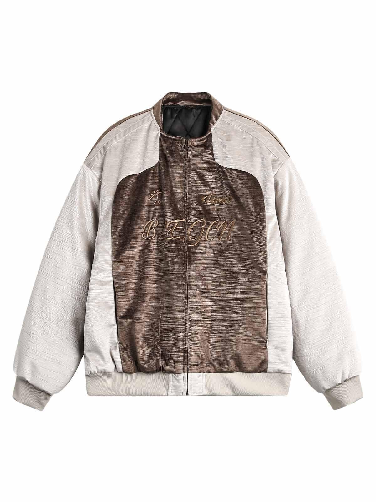 Sneakerhub Patchwork Embroidered Bomber Jacket - sneakershuborg