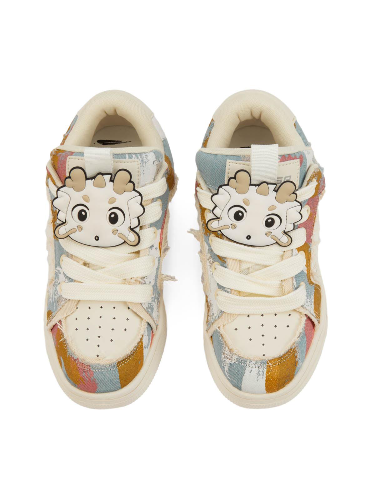 Sneakerhub Cute Dragon Series Tassel Sneakers - sneakershuborg