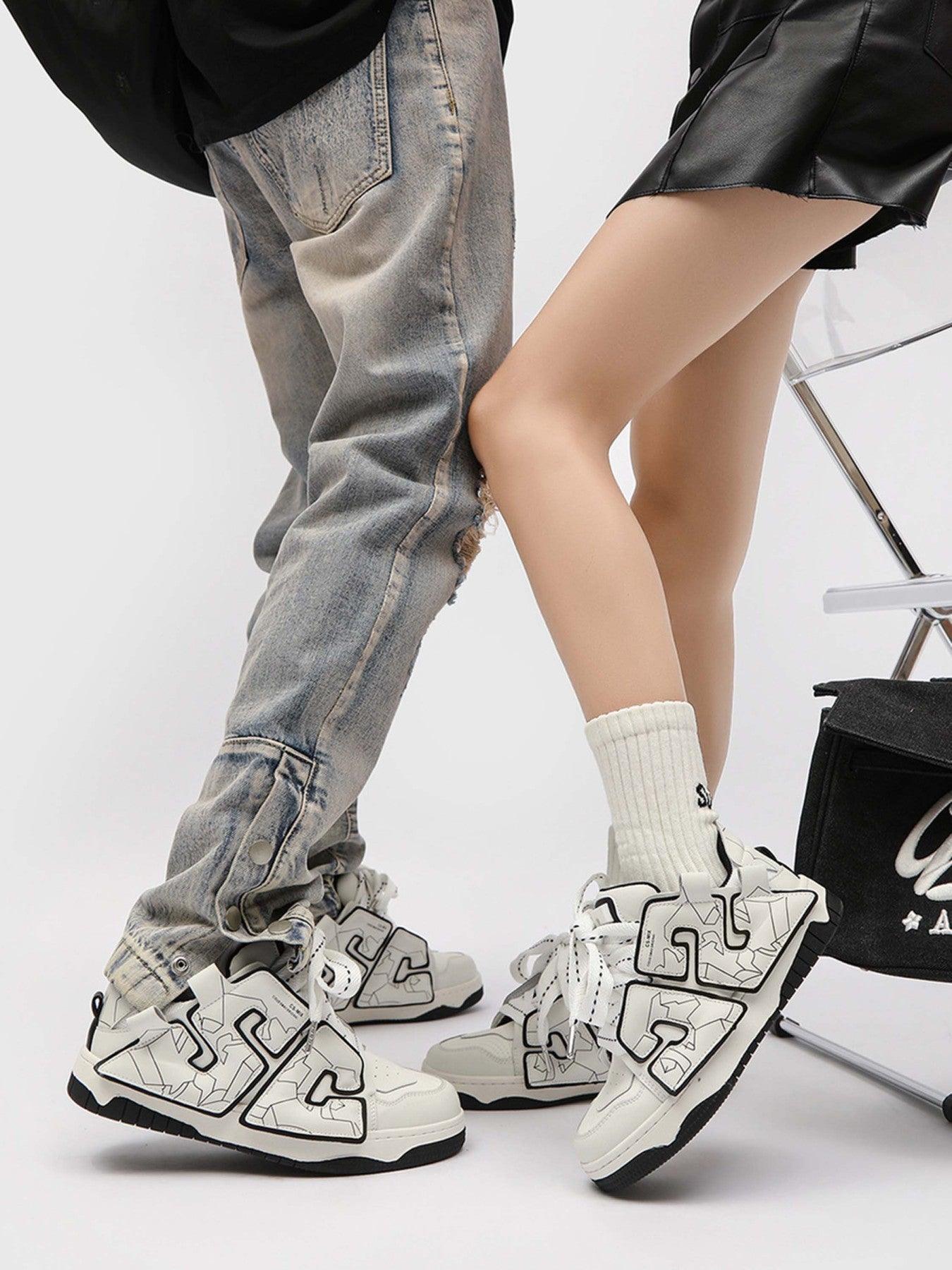 Sneakerhub Hip-hop Versatile Couple Board Shoes - sneakershuborg