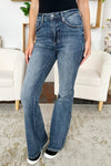 Judy Blue Full Size High Waist Tummy Control Flare Jeans - sneakershuborg