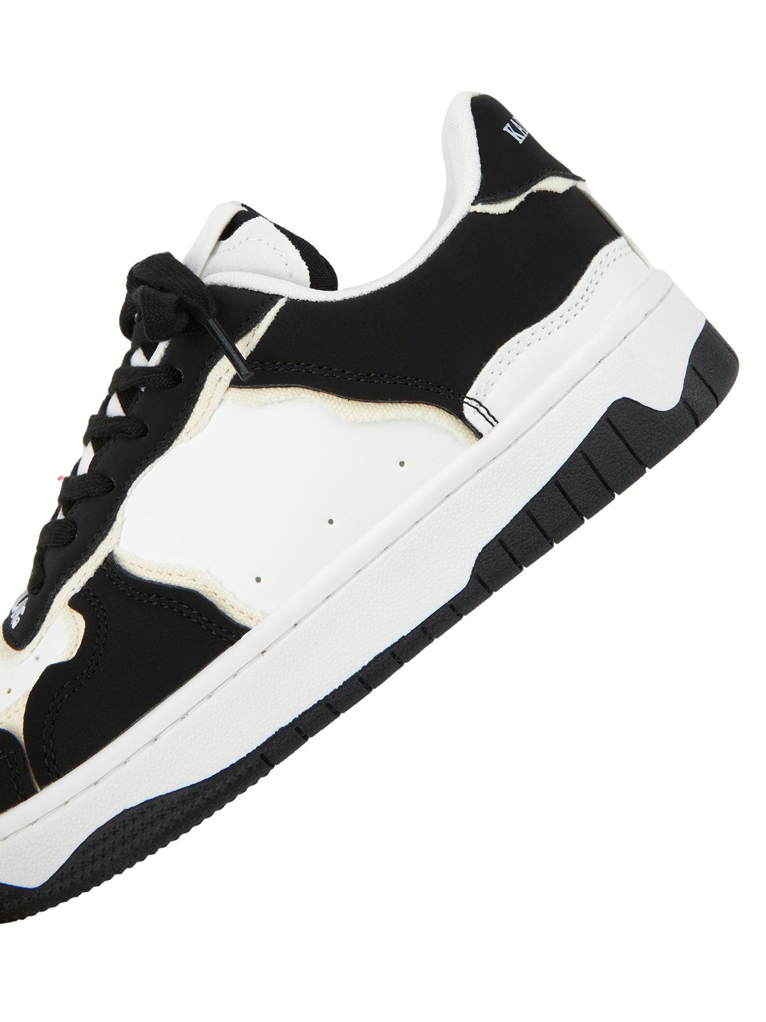 Sneakerhub High Street Black And White Board Casual Shoes -1554 - sneakershuborg