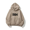 Trendy Brand High Street Loose Velvet Hoodie 1984 Unisex - sneakershuborg