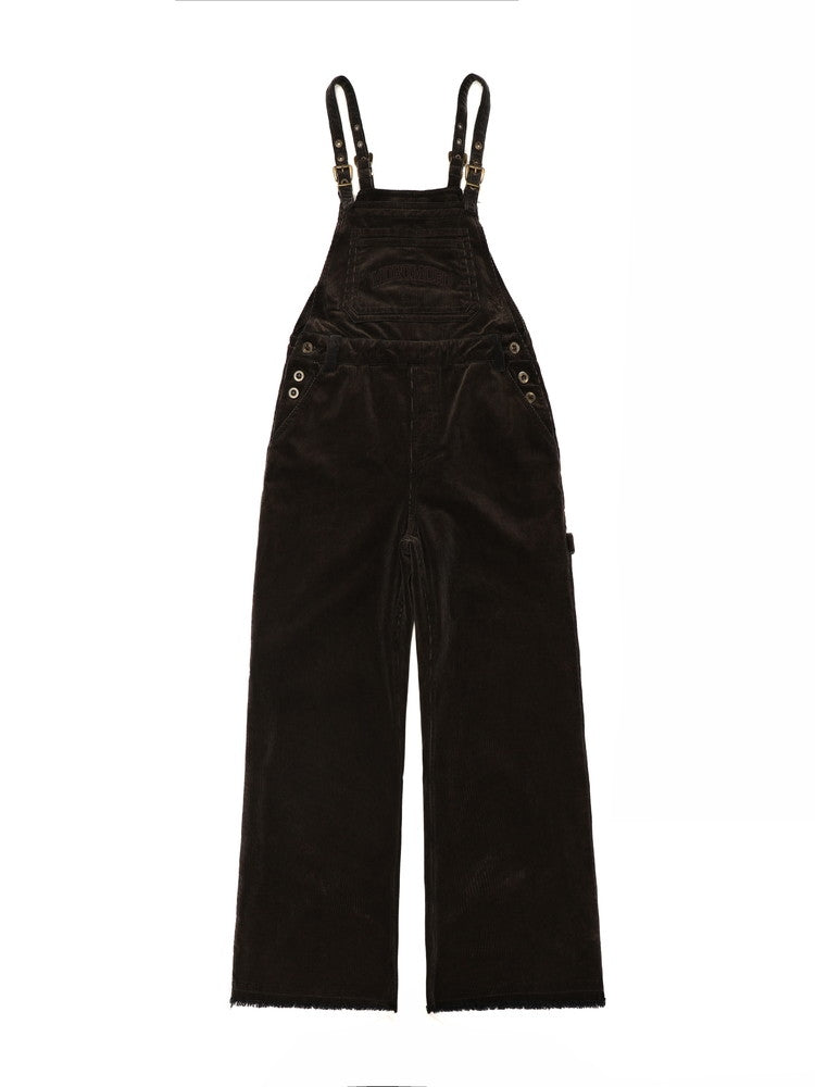 Wide-Leg Corduroy Overalls - sneakershuborg