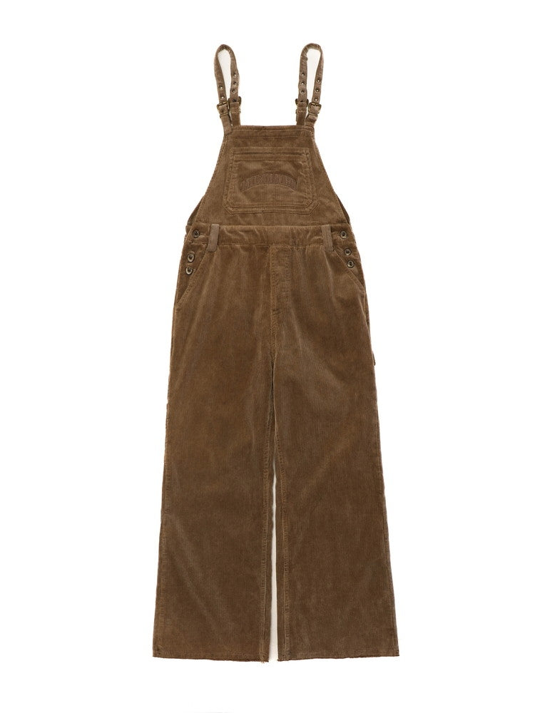 Wide-Leg Corduroy Overalls - sneakershuborg