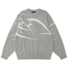 Abstract Bird Fleece Sweater sneakershuborg