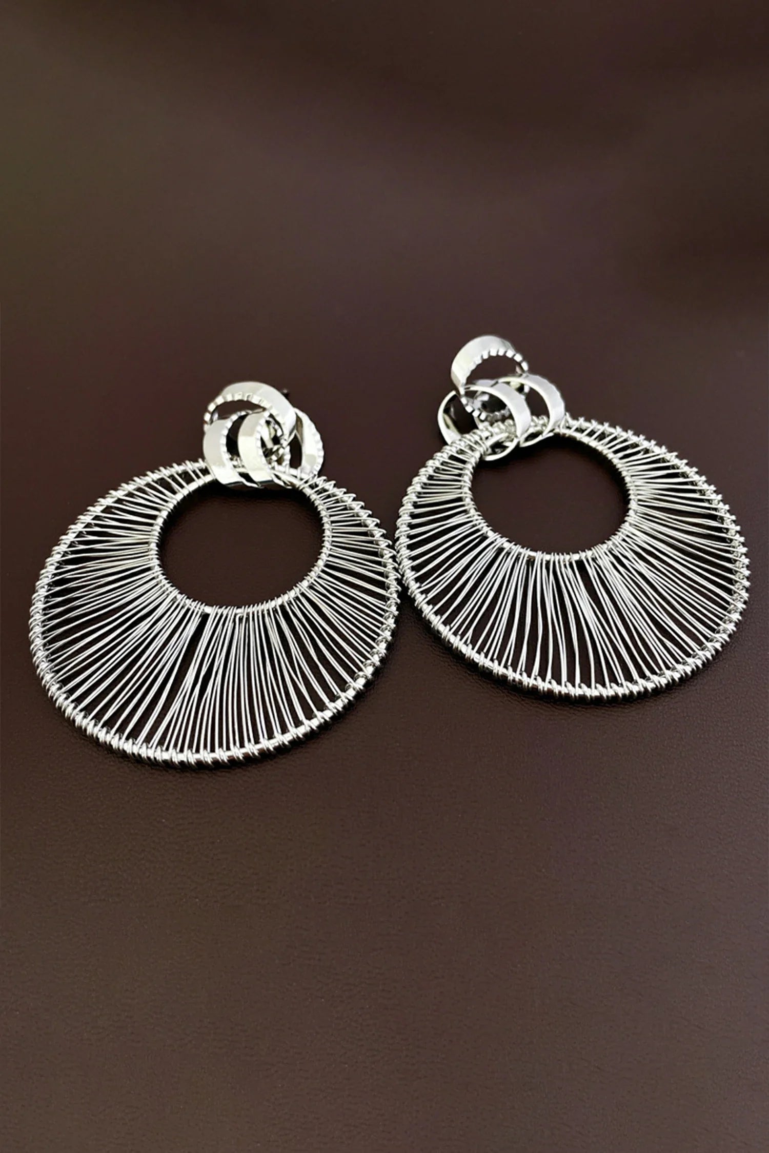 Audrina Hoop Large Circle Earrings sneakershuborg