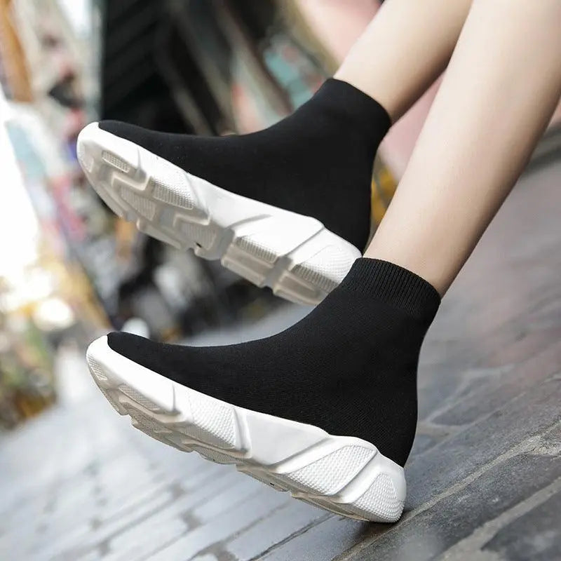 Women's New Trend Sock Style Shoes - sneakershuborg