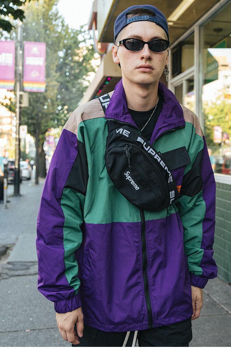 Purple streetwear jacket - sneakershuborg