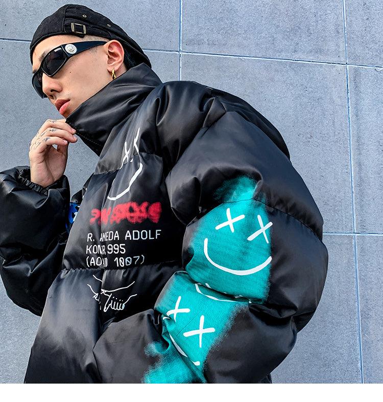 Streetwear puffer jacket mens - sneakershuborg